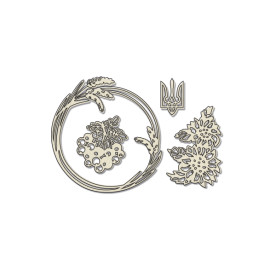 Набор чипбордов Inspired by Ukraine 10х15 см #802, Фабрика Декора