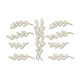 Набор чипбордов Веточки 10х15 см #776, Фабрика Декора