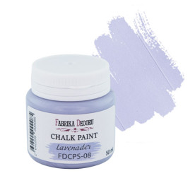 Меловая краска Chalk Paint, цвет Лавандовый, Фабрика Декора