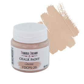 Меловая краска Chalk Paint, цвет Какао, Фабрика Декора