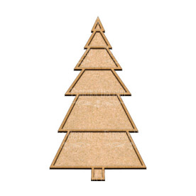 Артборд Елка 1 23х39 см, Фабрика Декора