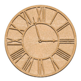 Артборди Годинник 3 30х30 см, Фабрика Декору