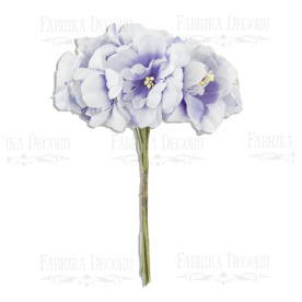 Набор цветов сакуры макси, сиреневые, 6шт, Фабрика Декора