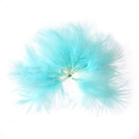 Набір пір'я Пухові, Небесні, 10 шт, від 12 см до 17 см, Фабрика Декору