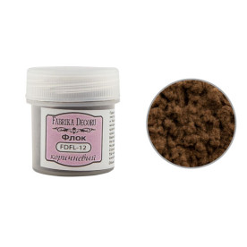 Бархатная пудра Коричневый 20 мл, Фабрика Декора