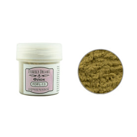 Оксамитова пудра Гірчичний, 20 мл, Фабрика Декору