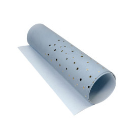 Шкірзам з тисненням золотою фольгою Golden Maxi Drops Blue, розмір 500мм х 250мм, Фабрика Декору