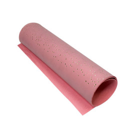 Кожзам с тиснением  золотой фольгой Golden Mini Drops Rose vintage, размер 500мм х 250мм, Фабрика Декора