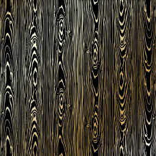 Аркуш одностороннього паперу з фольгуванням, дизайн Golden Wood Texture Black, 30,5см х 30,5см, Фабрика Декору