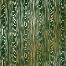 Лист односторонней бумаги с фольгированием Golden Wood Texture, Dark green aquarelle 30,5х30,5 см, Фабрика Декора