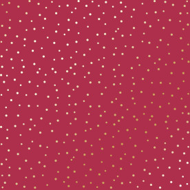 Лист одностороннього паперу з фольгуванням Golden Drops, color Blackberry 30,5х30,5 см, Фабрика Декору