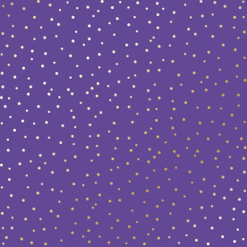 Лист одностороннього паперу з фольгуванням Golden Drops, color Lavender 30,5х30,5 см, Фабрика Декору