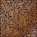 Лист односторонней бумаги с фольгированием Golden Butterflies, color Brown aquarelle 30,5х30,5 см, Фабрика Декора