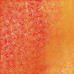 Лист односторонней бумаги с фольгированием Golden Rose Leaves, color Yellow-orange aquarelle 30,5х30,5 см, Фабрика Декора