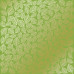 Лист односторонней бумаги с фольгированием Golden Leaves mini, color Bright green 30,5х30,5 см, Фабрика Декора