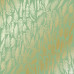 Лист односторонней бумаги с фольгированием Golden Fern, color Avocado 30,5х30,5 см, Фабрика Декора