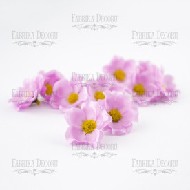 Цветы шиповника, розовые, 1шт, Фабрика Декора