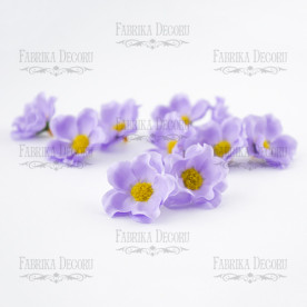 Цветы шиповника, сиреневый, 1шт, Фабрика Декора