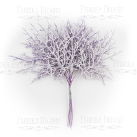 Набір гілочок аспарагуса, бузковий, 10 шт, Фабрика Декору