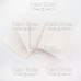 Набор заготовок для создания открыток, белый, 10х15 см, Фабрика Декора