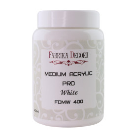 Медіум акриловий білий 400 мл, Фабрика Декору
