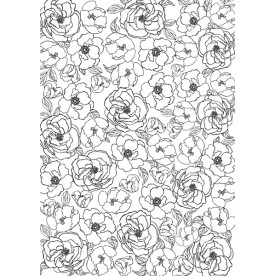 Оверлей Цветы фон, 20х30 см, Фабрика Декора