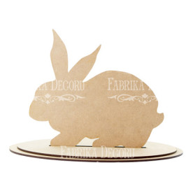 Заготовка для декорирования, Зайчик 243, 190х220х100 мм, Фабрика Декора