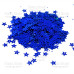 Набор пайеток 117, Звезды, 7 мм, синий, Фабрика Декора