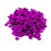 Паєтки Round rosettes - 212, 20 гр, 30 мл, фуксія, Фабрика Декору