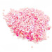 Пайетки Round flat - 417, 20 гр, 30 мл, розовый, радужный перламутр, Фабрика Декора