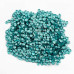 Паєтки Round rosettes mini - 506, 20 гр, 30 мл, бірюзовий, металік, Фабрика Декору