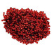 Паєтки Round rosettes mini - 511, 20 гр, 30 мл, червоний, металік, Фабрика Декору
