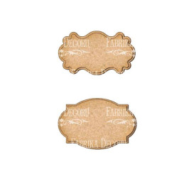 Набір декоративних елементів # 117, 27х11 см, 3 мм, Фабрика Декору