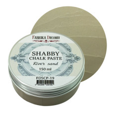 Крейдяна паста, Shabby Chalk Paste, Річковий пісок, 150 мл, Фабрика Декору