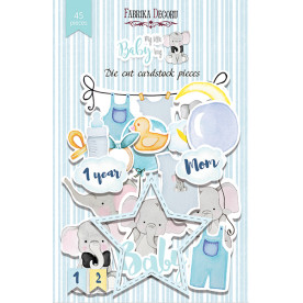 Набір висікання, My little baby boy, 45шт, Фабрика Декору