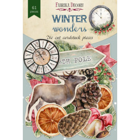 Набір вирубування, Winter wonders, 61 шт, Фабрика Декору