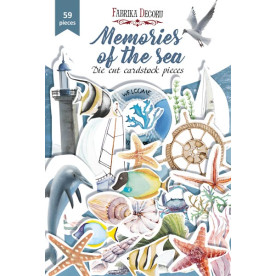Набір висічок, колекція Memories of the sea, 59 шт, Фабрика Декору