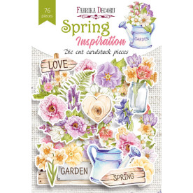 Набор высечек коллекция Spring inspiration 76 шт, Фабрика Декора
