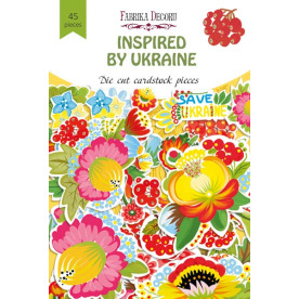 Набір вирубок, колекція Inspired by Ukraine 45 шт, Фабрика Декору