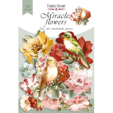 Набір вирубок, колекція Miracle flowers 54 шт, Фабрика Декору