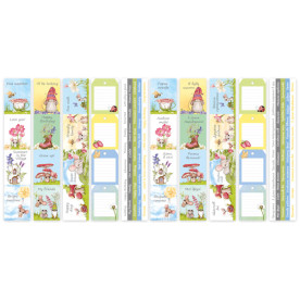 Набор полос с картинками для декорирования Happy Mouse Day 5 шт 5х30,5 см, Фабрика Декора