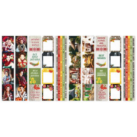 Набір смуг з картинками для декорування Inspired by Ukraine 5 од 5х30,5 см, Фабрика Декору