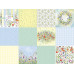Набор двусторонней скрапбумаги Summer Meadow 20x20см, 10 листов, Фабрика Декора