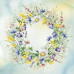 Набор двусторонней скрапбумаги Summer Meadow 20x20см, 10 листов, Фабрика Декора