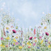 Набор двусторонней скрапбумаги Summer Meadow 20x20см, 10 листов, Фабрика Декора