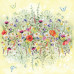 Набор двусторонней скрапбумаги Summer Meadow 20x20см, 10 листов, Фабрика Декора