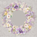 Набір скраппаперу Floral sentiments 20х20 см, Фабрика Декору