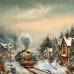 Набір двостороннього паперу для скрапбукінгу Nostalgic Christmas 30,5x30,5 см 10 аркушів, Фабрика Декору