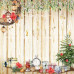 Набір скраппаперу Our warm christmas 20x20 см 10 аркушів, Фабрика Декору