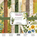 Набір скраппаперу Summer botanical story 20Х20 см, Фабрика Декору